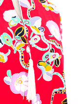 Floral Printed Caftan Dress arcadeshops.com