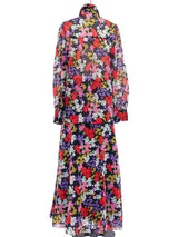 Adolfo Floral Silk Ensemble Suit arcadeshops.com