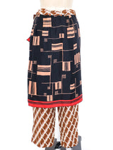 Dries Van Noten Silk Scarf Pants Bottom arcadeshops.com