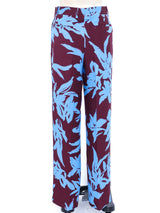 Dries Van Noten Printed Silk Pants Bottom arcadeshops.com