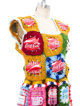 Folk Art Soda Can Crochet Dress Dress arcadeshops.com