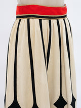 Malcolm Starr Circus Applique Skirt Bottom arcadeshops.com