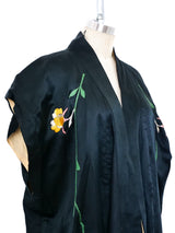 Heavily Embroidered Sleeveless Robe Jacket arcadeshops.com