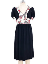 Ossie Clark Celia Birtwell Print Belted Dress Dress arcadeshops.com