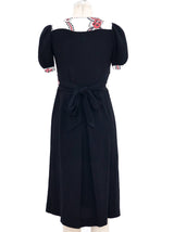 Ossie Clark Celia Birtwell Print Belted Dress Dress arcadeshops.com