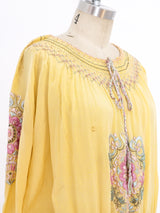 Pastel Embroidered Hungarian Peasant Dress Dress arcadeshops.com