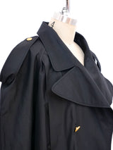 Chanel Silk Taffeta Overcoat Jacket arcadeshops.com