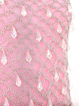 1960's Crystal Fringed Net Dress Dress arcadeshops.com