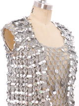 Paillette Embellished Crochet Ensemble Suit arcadeshops.com