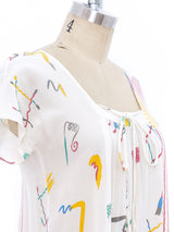 Quorum Celia Birtwell Printed Crepe Dress Dress arcadeshops.com