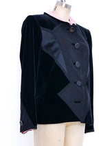Yves Saint Laurent Velvet Jacket Jacket arcadeshops.com