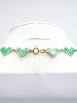 Pauline Rader Jade Inspired Pendant Necklace Accessory arcadeshops.com