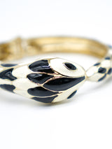 Enamel Snake Clamper Bracelet Accessory arcadeshops.com