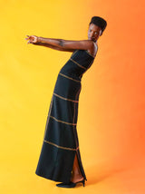 Bill Blass Embellished Maxi Dress Dress arcadeshops.com