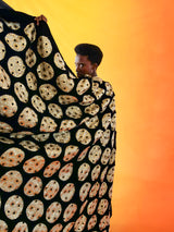 Stavropoulous Sequin Embellished Velvet Opera Cape Outerwear arcadeshops.com