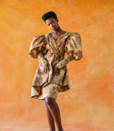 Paul Louis Orrier Floral Puff Sleeve Dress Dress arcadeshops.com