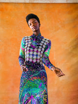 1960's Plastic Flower Link Top Top arcadeshops.com