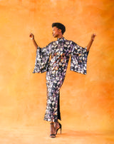 Sequin Embellished Kimono Sleeve Dress Dress arcadeshops.com