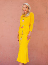 Bob Mackie Embellished Fruit Applique Dress Dress arcadeshops.com