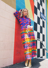 Rainbow Cage Maxi Skirt Bottom arcadeshops.com