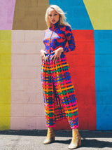 Rainbow Cage Maxi Skirt Bottom arcadeshops.com