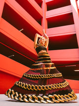 Embellished Chainlink Top Top arcadeshops.com