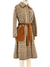 Bonnie Cashin Tweed Saddlebag Coat Outerwear arcadeshops.com