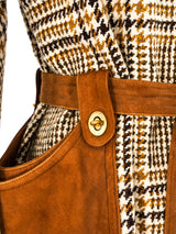 Bonnie Cashin Tweed Saddlebag Coat Outerwear arcadeshops.com