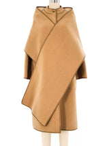 Bonnie Cashin Shawled Wool Coat Outerwear arcadeshops.com
