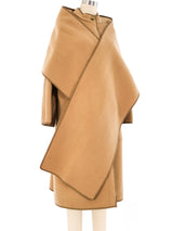 Bonnie Cashin Shawled Wool Coat Outerwear arcadeshops.com