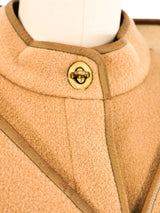Bonnie Cashin Shawled Wool Coat Outerwear arcadeshops.com