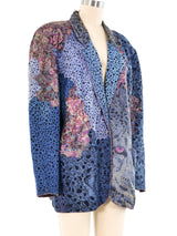 Roberto Cavalli Handpainted Patchwork Jacket Jacket arcadeshops.com