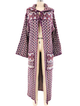 Hooded Knit Coat and Hat Ensemble Outerwear arcadeshops.com