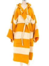 Jean-Charles de Castelbajac Striped Wool Blanket Coat Outerwear arcadeshops.com