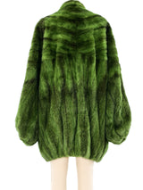 Revillon Green Fur Chubby Outerwear arcadeshops.com