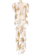 Judy Hornby Metallic Floral Dress Dress arcadeshops.com