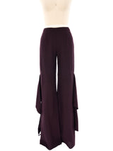 Valentino Fringed Wool Pant Bottom arcadeshops.com