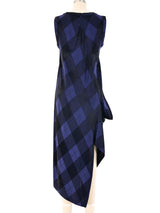 Issey Miyake Argyle Tank Dress Dress arcadeshops.com