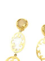 Karl Lagerfeld Openwork Drop Earrings Accessory arcadeshops.com