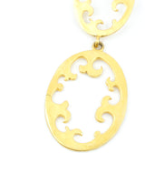 Karl Lagerfeld Openwork Drop Earrings Accessory arcadeshops.com