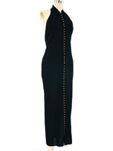 Celine Jersey Halter Dress Dress arcadeshops.com