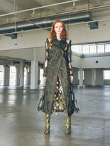 Comme des Garcons Cutout Trench Coat Jacket arcadeshops.com