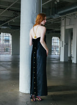 Chanel Strapless Satin Gown Dress arcadeshops.com