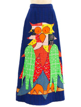Patchwork Owl Skirt Bottom arcadeshops.com