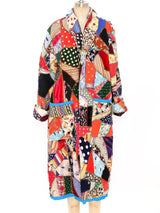 Patchwork Quilted Duster Jacket arcadeshops.com