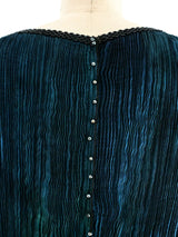 Patricia Lester Plisse Pleated Dress Dress arcadeshops.com