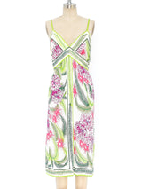 Pucci Palm Print Tank Dress Dress arcadeshops.com