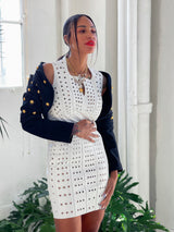 Jitrois Studded Suede Cropped Jacket Jacket arcadeshops.com