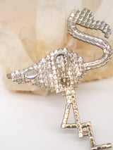 Bauer Pink Flamingo Rhinestone Earrings Jewelry arcadeshops.com