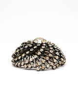 Rhinestone Spiral Dome Brooch Jewelry arcadeshops.com